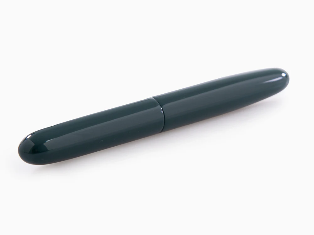 Nakaya D-17mm Cigar Fountain Pen Portable, Midori, Ebonite, 14k Gold - Image 6