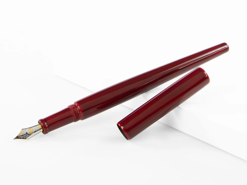 Nakaya Desk Fountain Pen, Aka-Tamenuri, 14k Gold bicolour - Image 4