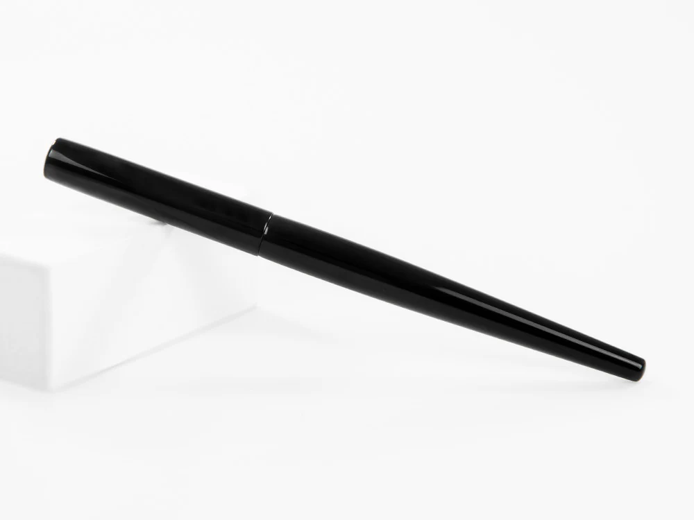Nakaya Desk Kuro-Roiro Fountain Pen, Black, Gold 14k rodhium - Image 3