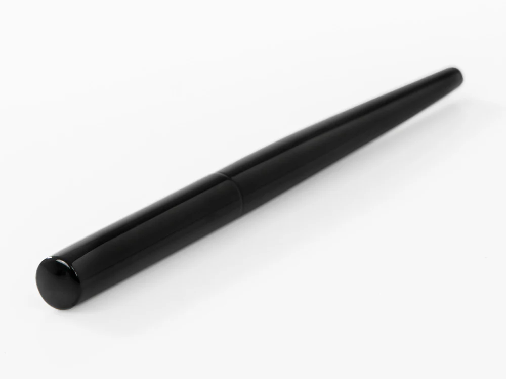 Nakaya Desk Kuro-Roiro Fountain Pen, Black, Gold 14k rodhium - Image 6