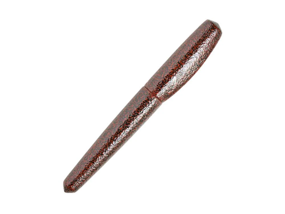Nakaya Dorsal Fin Ver.1 Aka-tame Ishime Fountain Pen - Image 2