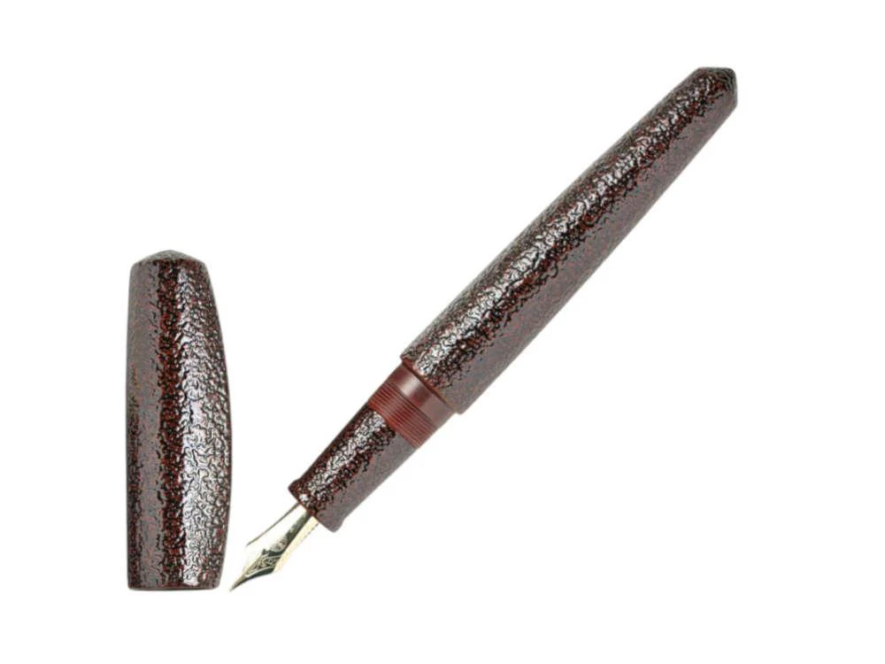 Nakaya Dorsal Fin Ver.1 Kuro-Tame Ishime Fountain Pen