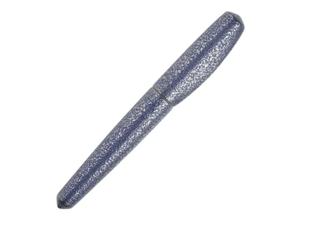 Nakaya Dorsal Fin Ver.1 Suzu Ishime Kikyo Fountain Pen Blue, - Image 2