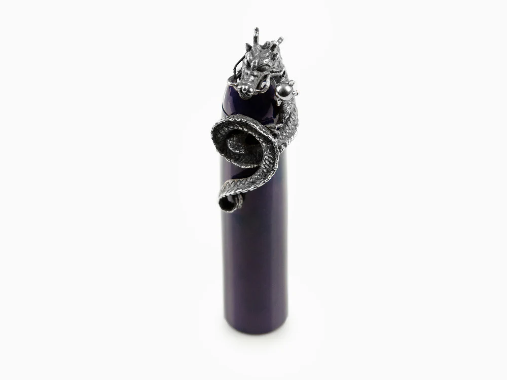 Nakaya Dragon II Stopper, Silver, Gold 18K - Image 3