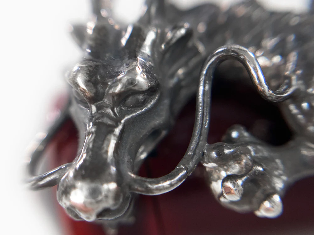 Nakaya Dragon Stopper, Silver - Image 8
