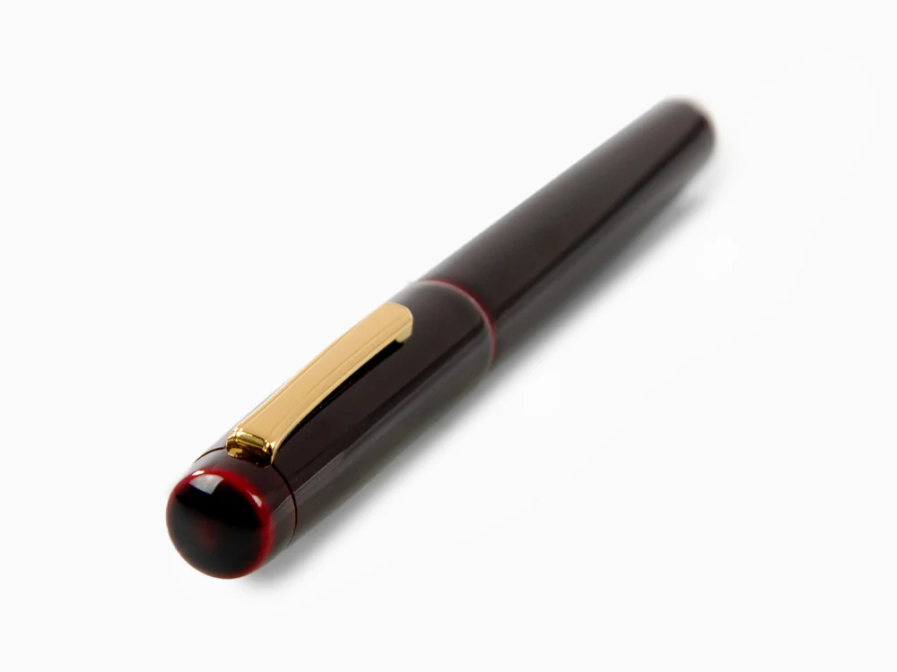 Nakaya Neo-Standard Fountain Pen, Aka-Tamenuri, 14k Gold bicolour - Image 6