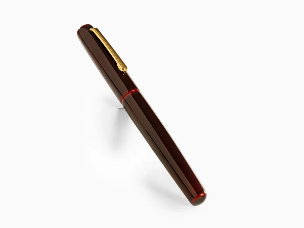 Nakaya Neo-Standard Fountain Pen, Aka-Tamenuri, Ebonite, Music - Image 3