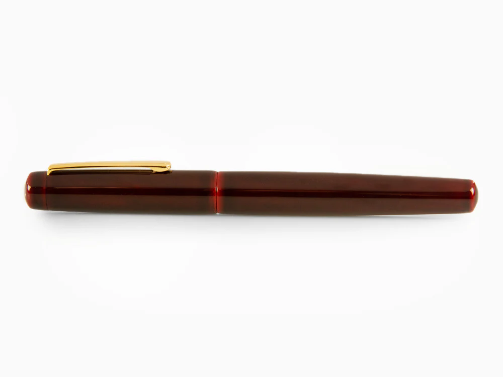 Nakaya Neo-Standard Fountain Pen, Aka-Tamenuri, Ebonite, Music - Image 9