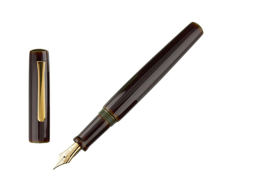 Nakaya Neo-Standard Fountain Pen, Heki-Tamenuri, Ebonite and Urushi - Image 2