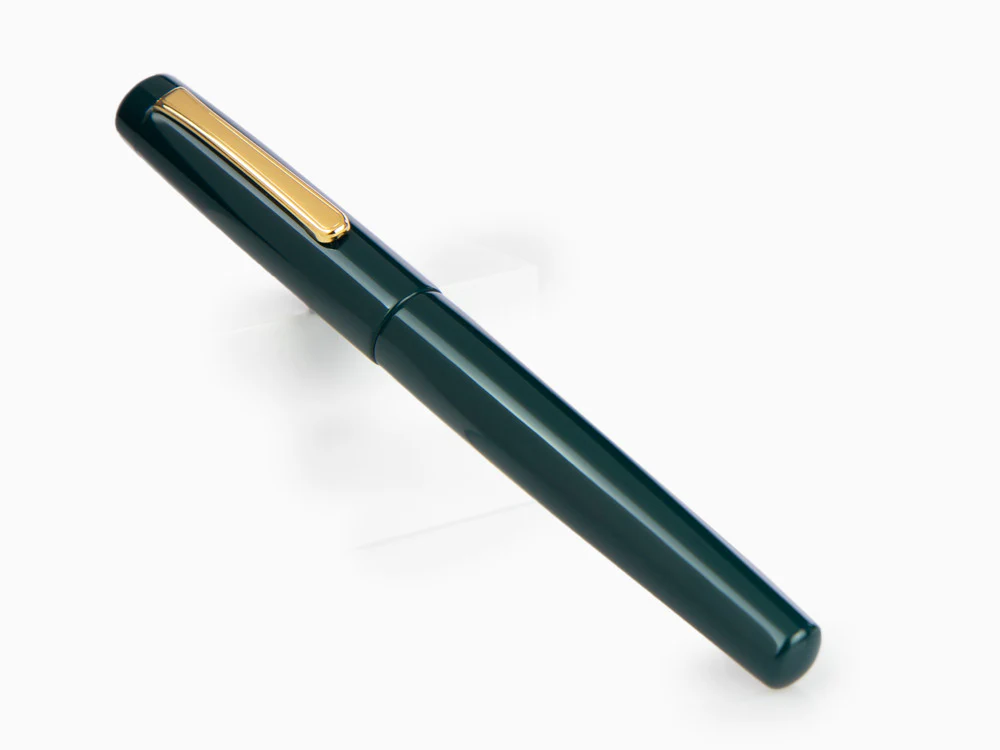 Nakaya Neo-Standard Fountain Pen, Midori, Ebonite and Urushi, 14k Gold - Image 3