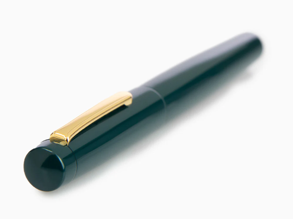 Nakaya Neo-Standard Fountain Pen, Midori, Ebonite and Urushi, 14k Gold - Image 6