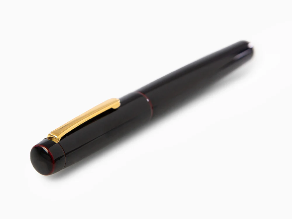 Nakaya Neo-Standard Kuro-Tamenuri Fountain Pen, Ebonite Urushi lacquer - Image 6