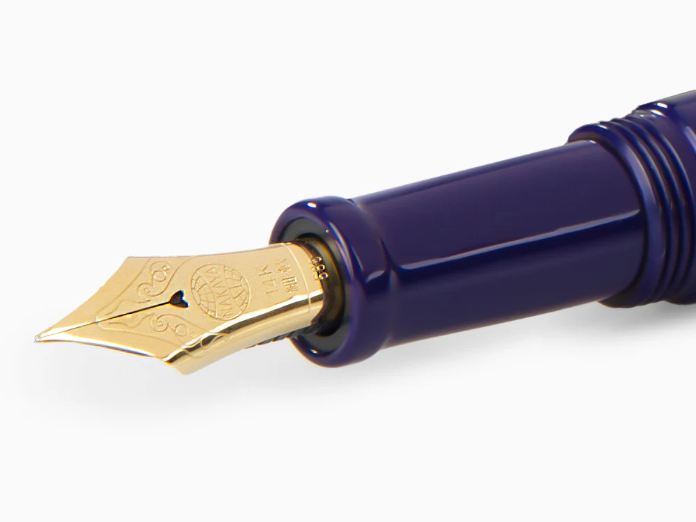 Nakaya Neo-Standard Shobu Fountain Pen, Ebonite - Image 5