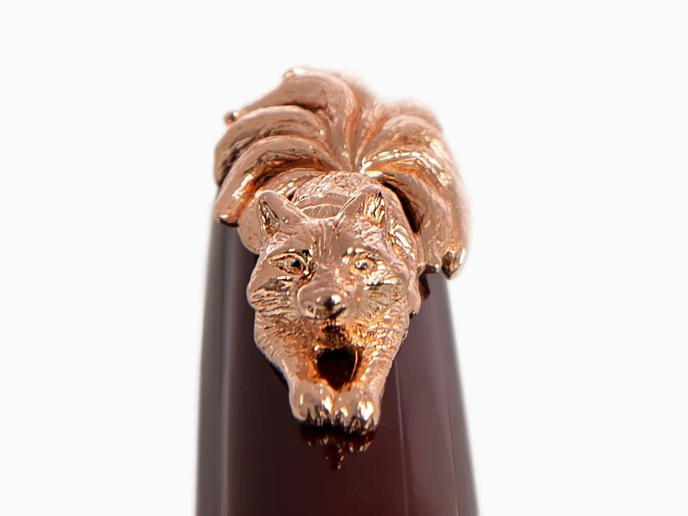 Nakaya Nine tailed Fox Stoppers, Rose Gold - Image 5