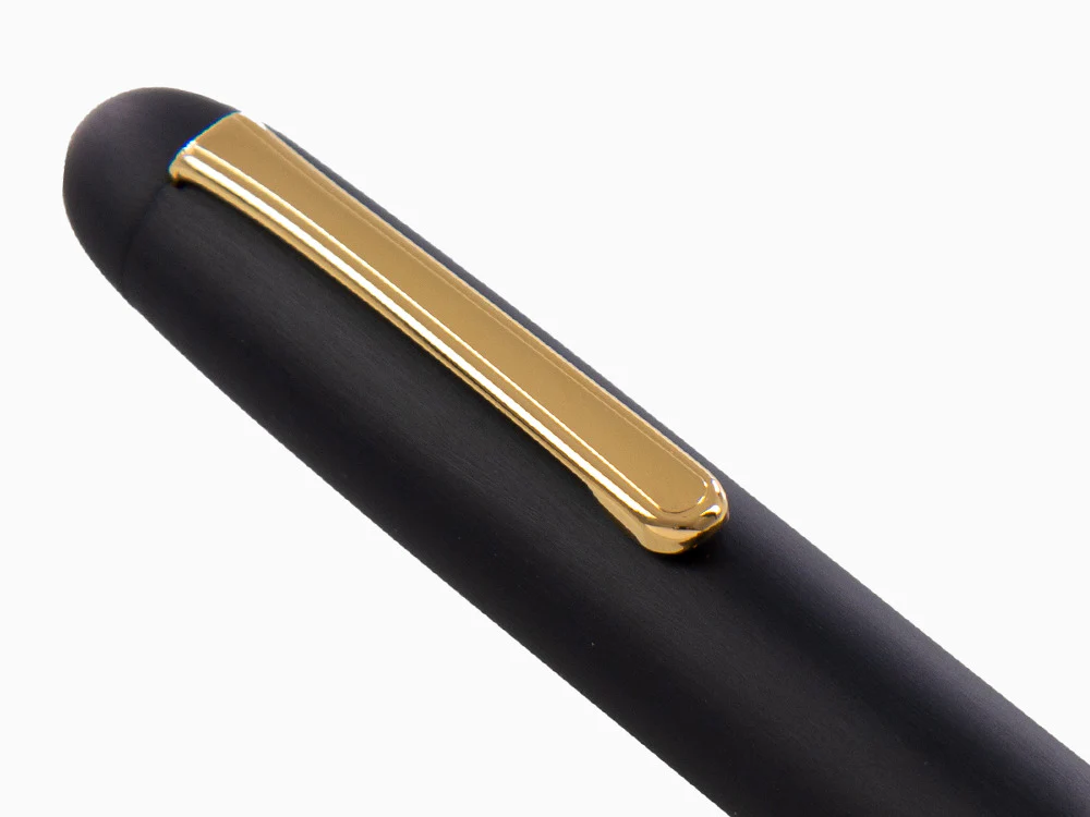 Nakaya Writer Black Hairline Fountain Pen, Long, Ebonite - Image 7