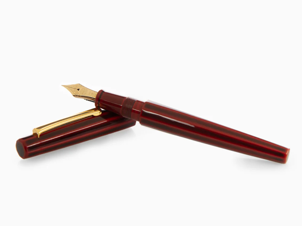 Nakaya Writer Decapod ST Fountain Pen, Aka Tamenuri - Image 8