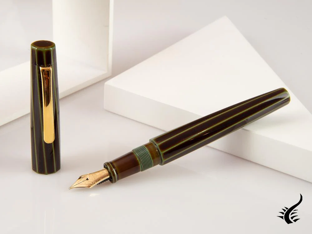 Nakaya Writer Fountain Pen Heki-Tamenuri Portable Decapod Twist - Image 2