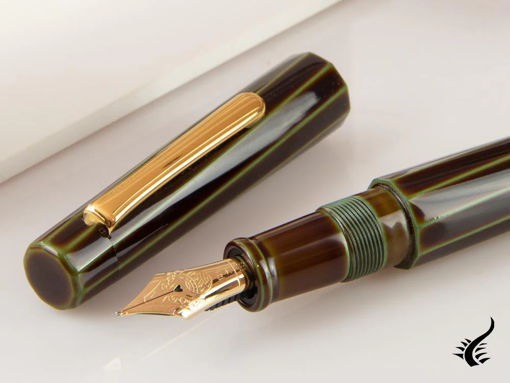 Nakaya Writer Fountain Pen Heki-Tamenuri Portable Decapod Twist - Image 5