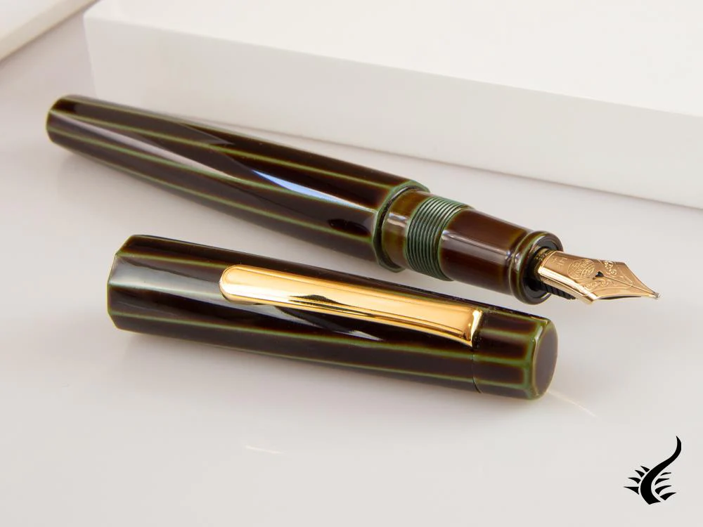 Nakaya Writer Fountain Pen Heki-Tamenuri Portable Decapod Twist - Image 7