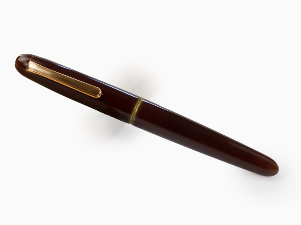Nakaya Writer Fountain Pen Heki-Tamenuri, Portable, Gold plated, Music - Image 3