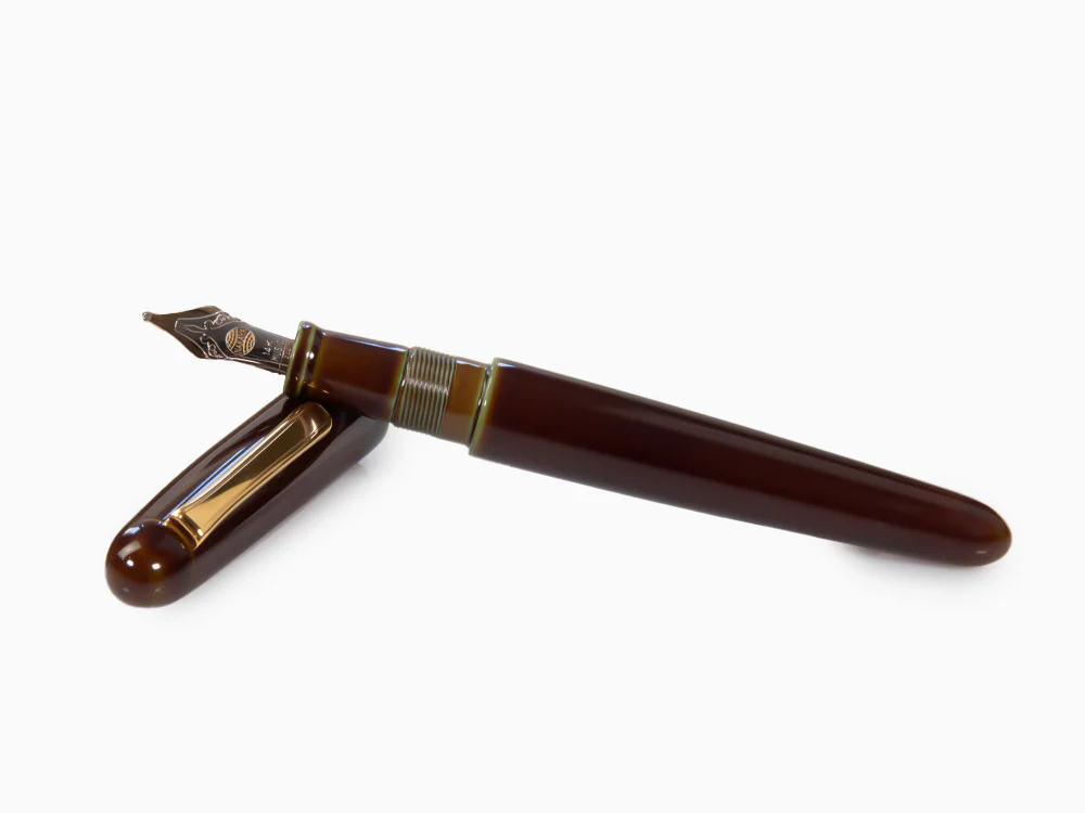 Nakaya Writer Fountain Pen Heki-Tamenuri, Portable, Gold plated, Music - Image 8