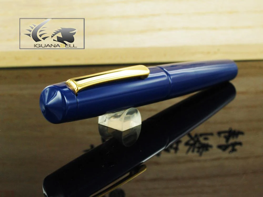 Nakaya Writer Fountain Pen, Kikyo, Ebonite and Urushi lacquer - Image 2