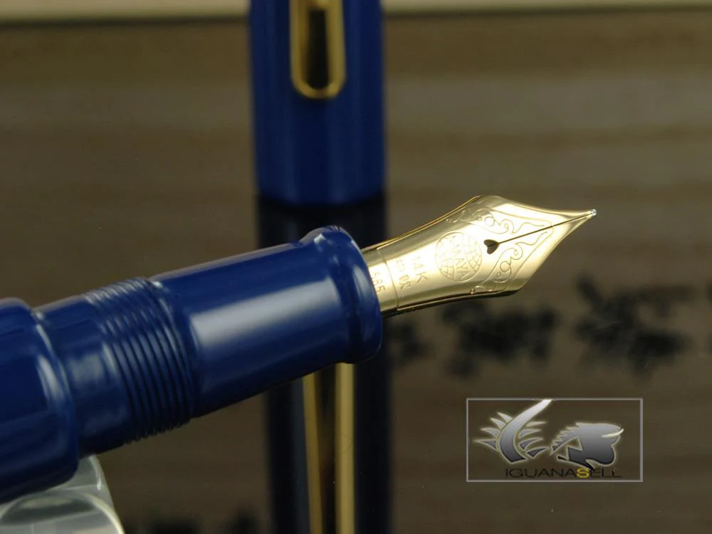 Nakaya Writer Fountain Pen, Kikyo, Ebonite and Urushi lacquer - Image 5