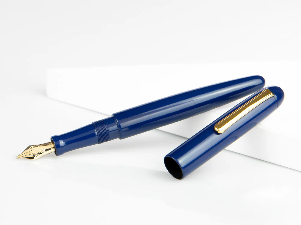 Nakaya Writer Fountain Pen Kikyo, Long, Ebonite, Music - Image 4