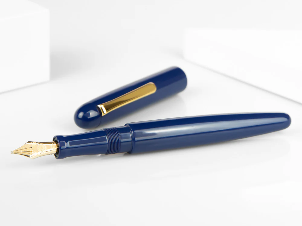 Nakaya Writer Fountain Pen Kikyo, Long, Ebonite, Music - Image 7