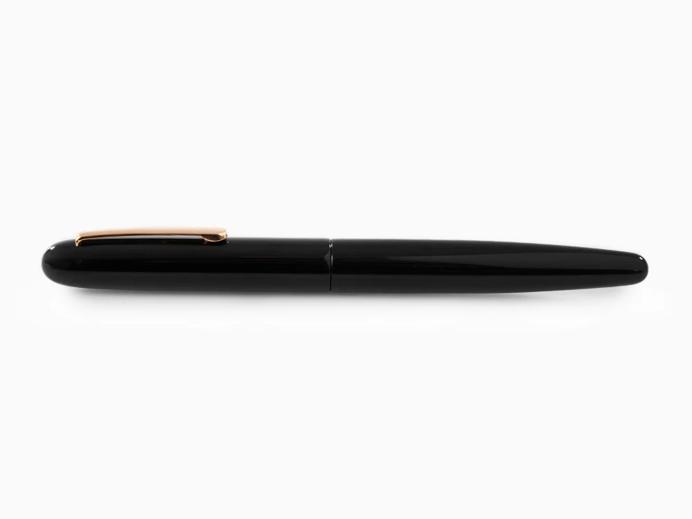 Nakaya Writer Fountain Pen Kuro-Roiro Black, Long, Rose Gold, Writer-B - Image 8