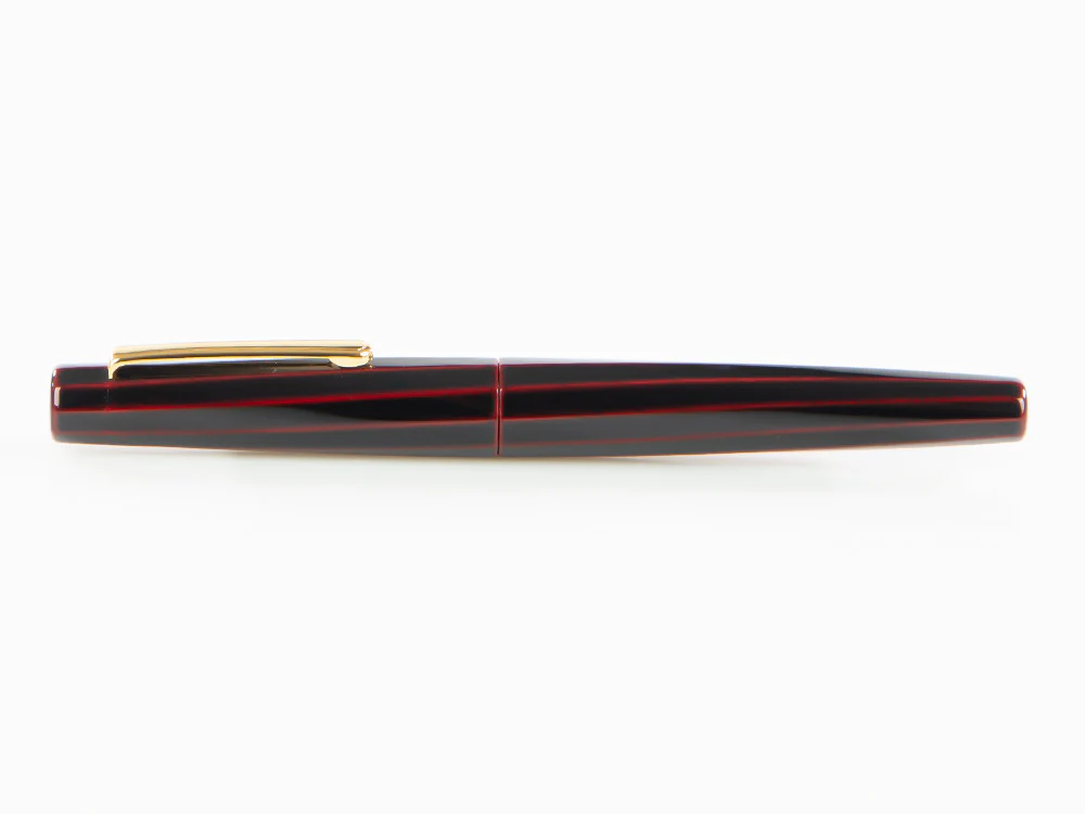 Nakaya Writer Fountain Pen, Kuro Tamenuri, Ebonite and Urushi lacquer - Image 7