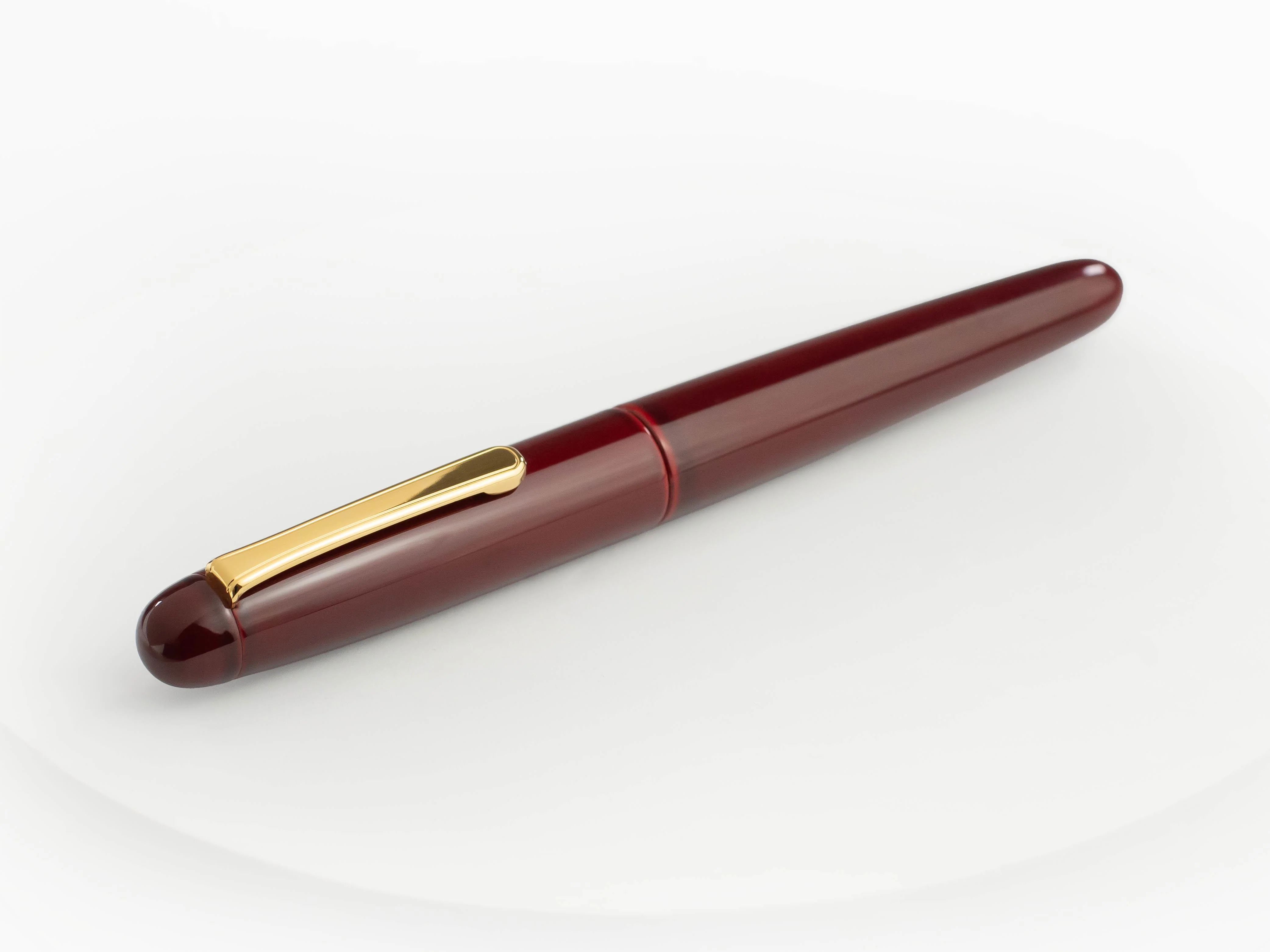 Nakaya Writer Fountain Pen Portable, Aka Tamenuri, Urushi, Metal - Image 6