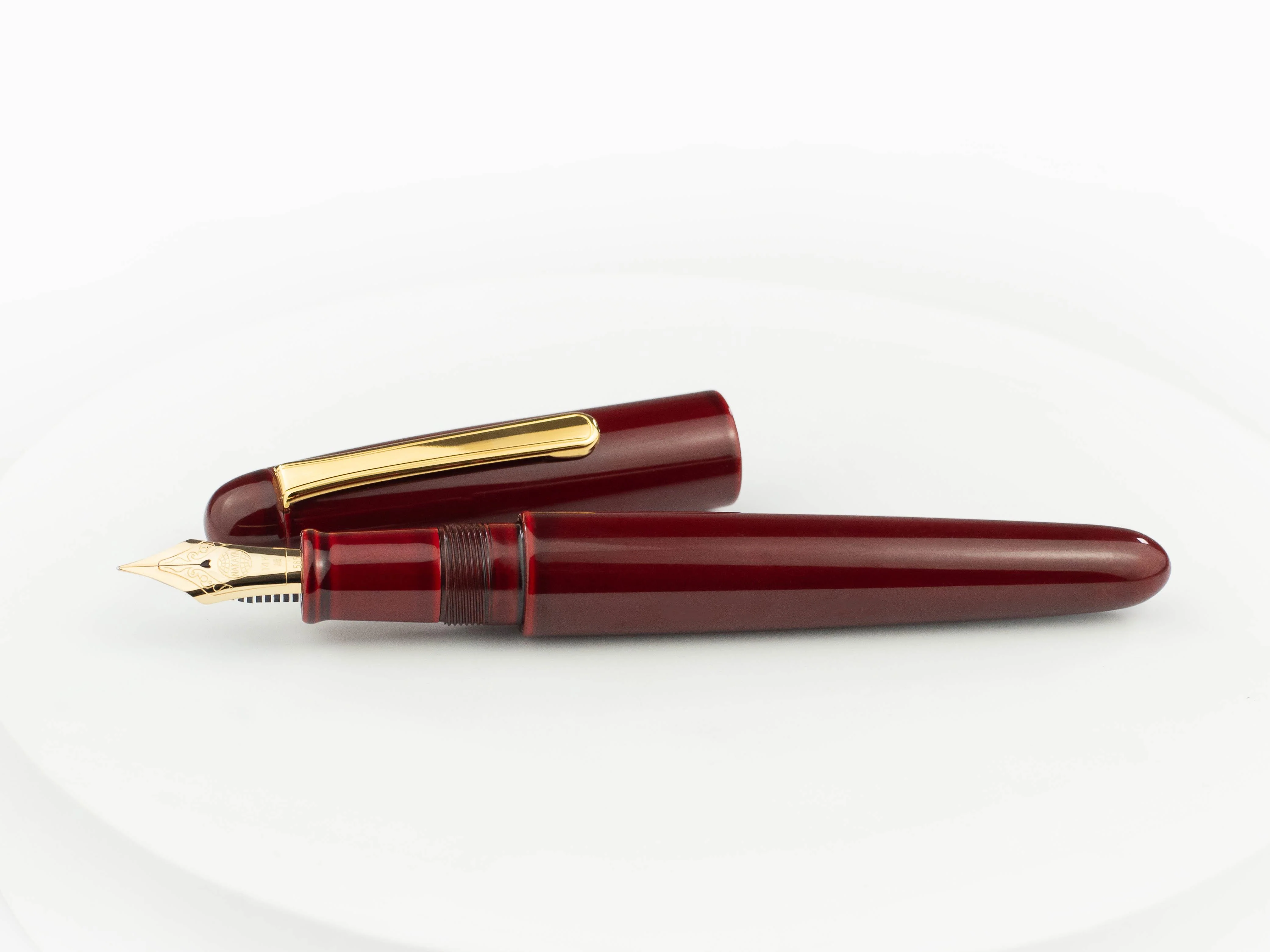 Nakaya Writer Fountain Pen Portable, Aka Tamenuri, Urushi, Metal - Image 7