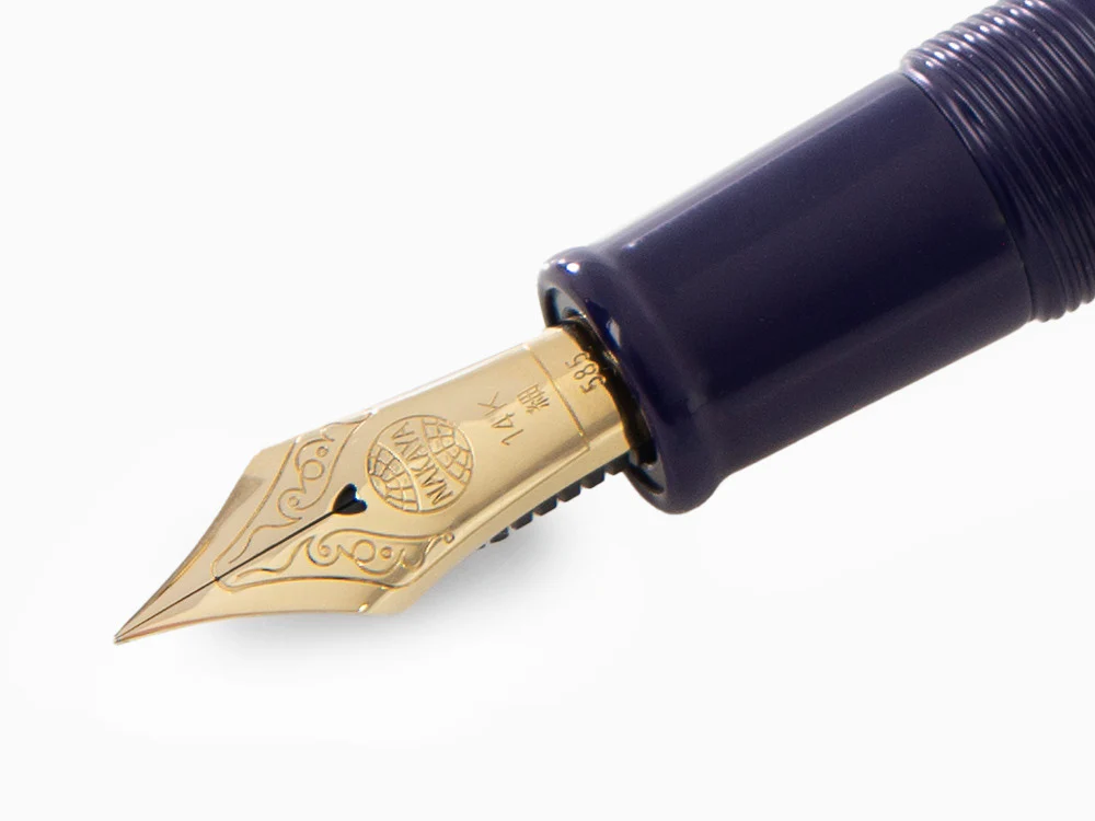 Nakaya Writer Fountain Pen, Shobu, Ebonite and Urushi lacquer, Portable - Image 5