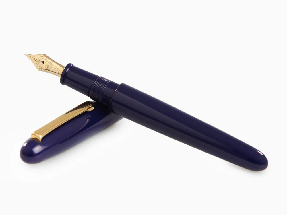 Nakaya Writer Fountain Pen, Shobu, Ebonite and Urushi lacquer, Portable - Image 7