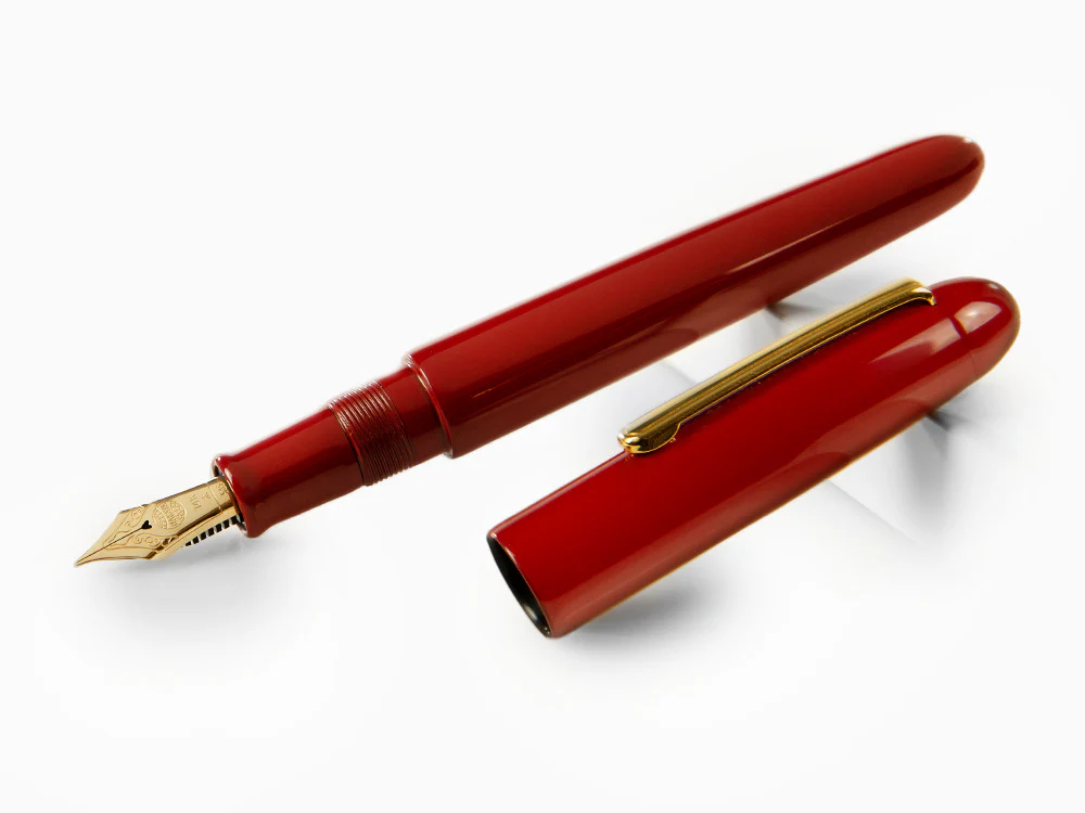 Nakaya Writer Fountain Pen, Shu, Ebonite and Urushi lacquer - Image 4