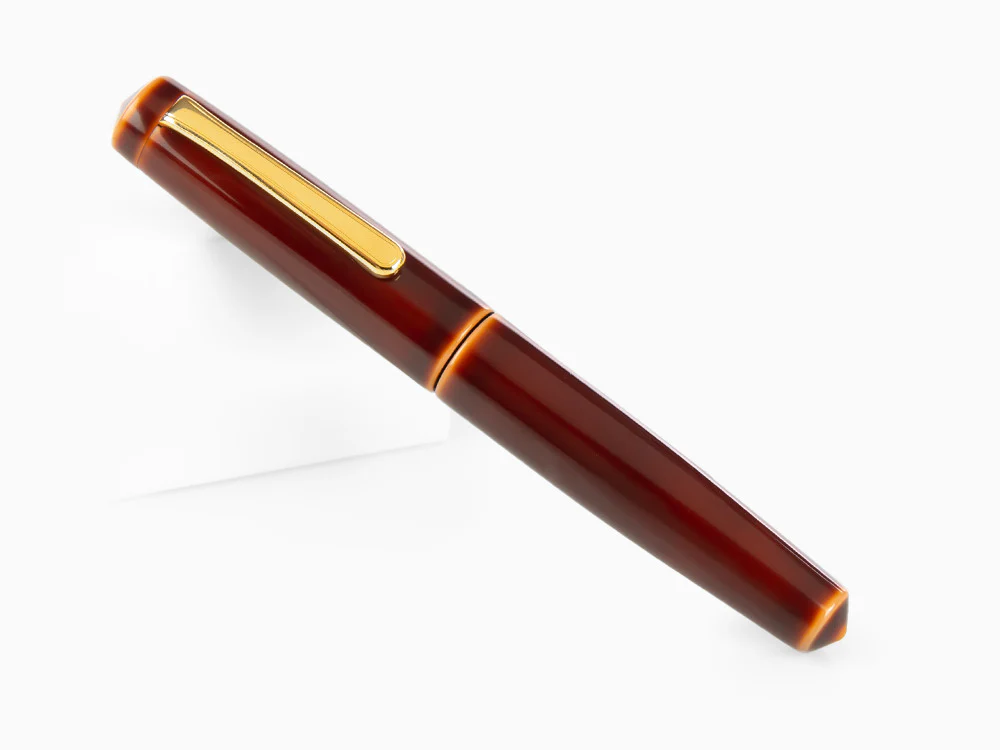 Nakaya Writer Fountain Pen Toki-Tamenuri, Piccolo, Ebonite, Two toned - Image 3