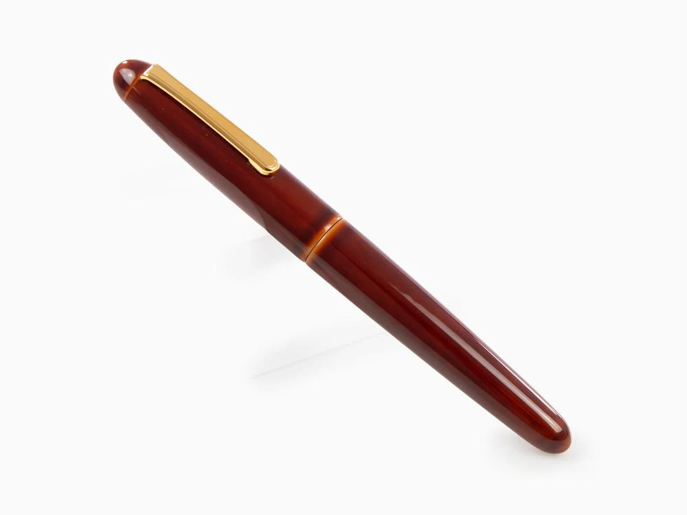 Nakaya Writer Fountain Pen Toki-Tamenuri, Portable, Ebonite, Bicolor nib - Image 3