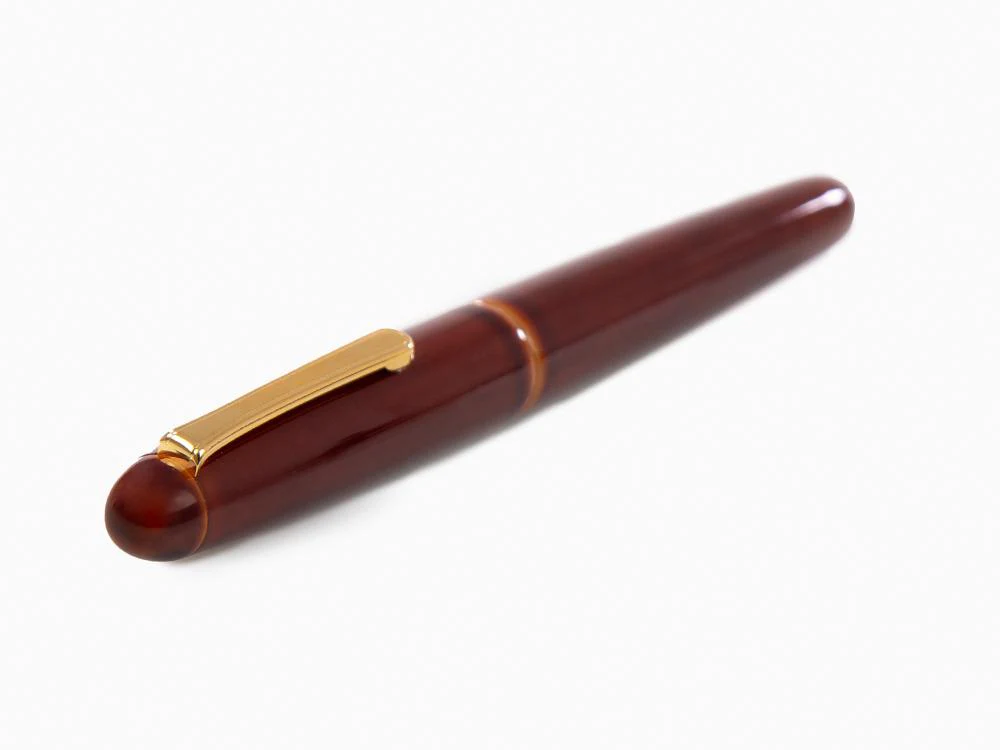 Nakaya Writer Fountain Pen Toki-Tamenuri, Portable, Ebonite, Bicolor nib - Image 6