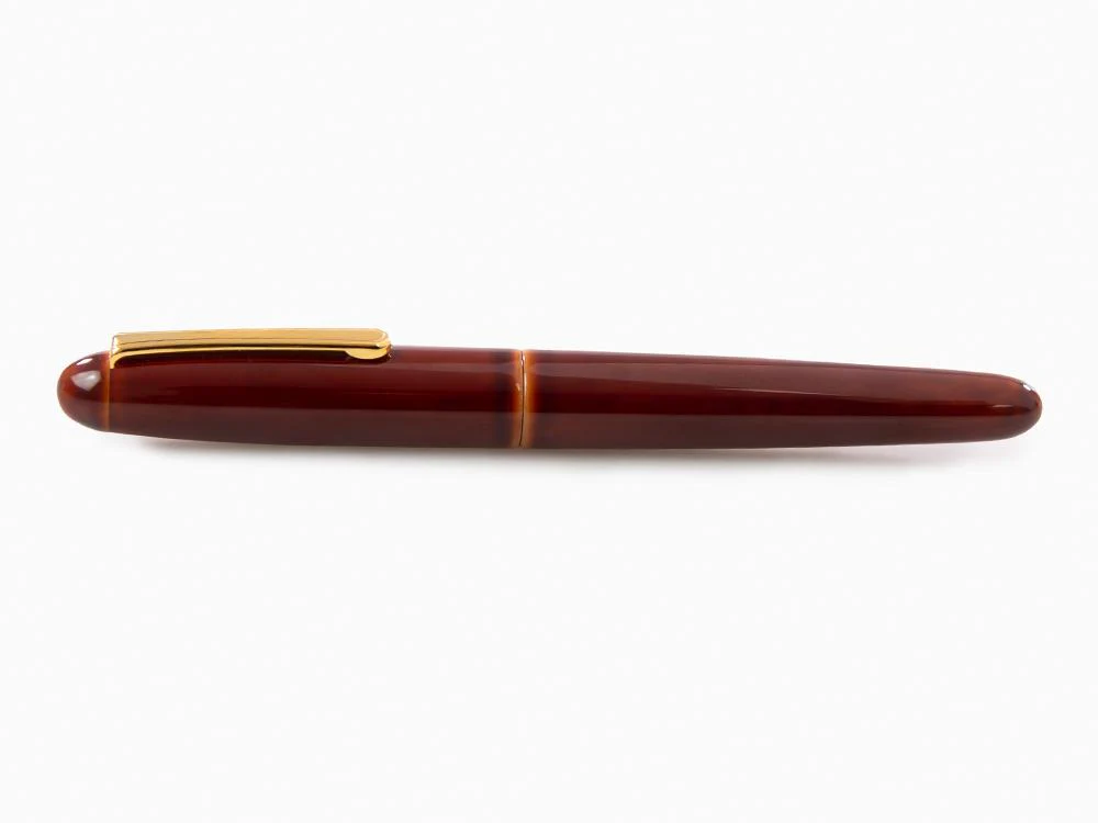 Nakaya Writer Fountain Pen Toki-Tamenuri, Portable, Ebonite, Bicolor nib - Image 9