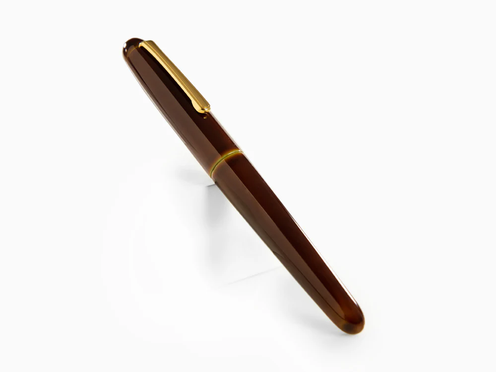 Nakaya Writer Heki-Tamenuri Fountain Pen, Portable, Urushi, Italic Nib - Image 3