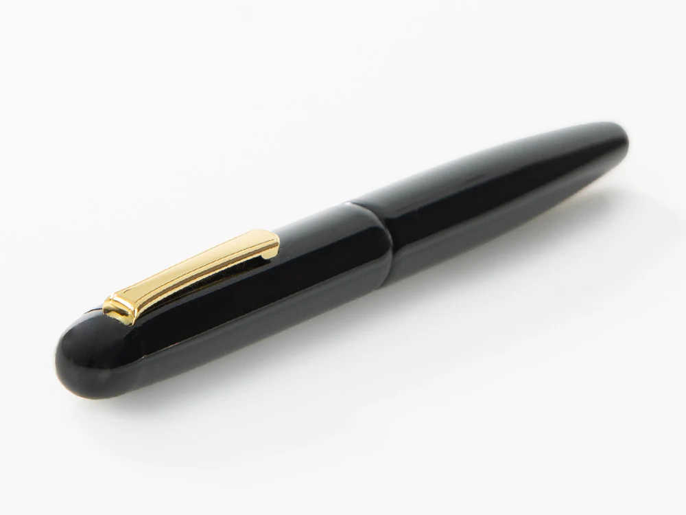 Nakaya Writer Kuro-Roiro Black Fountain Pen, Long, Ebonite - Image 6