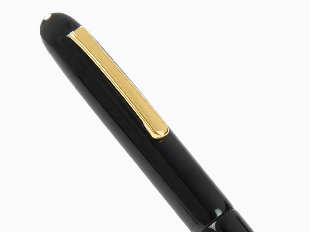 Nakaya Writer Kuro-Roiro Black Fountain Pen, Long, Ebonite - Image 7