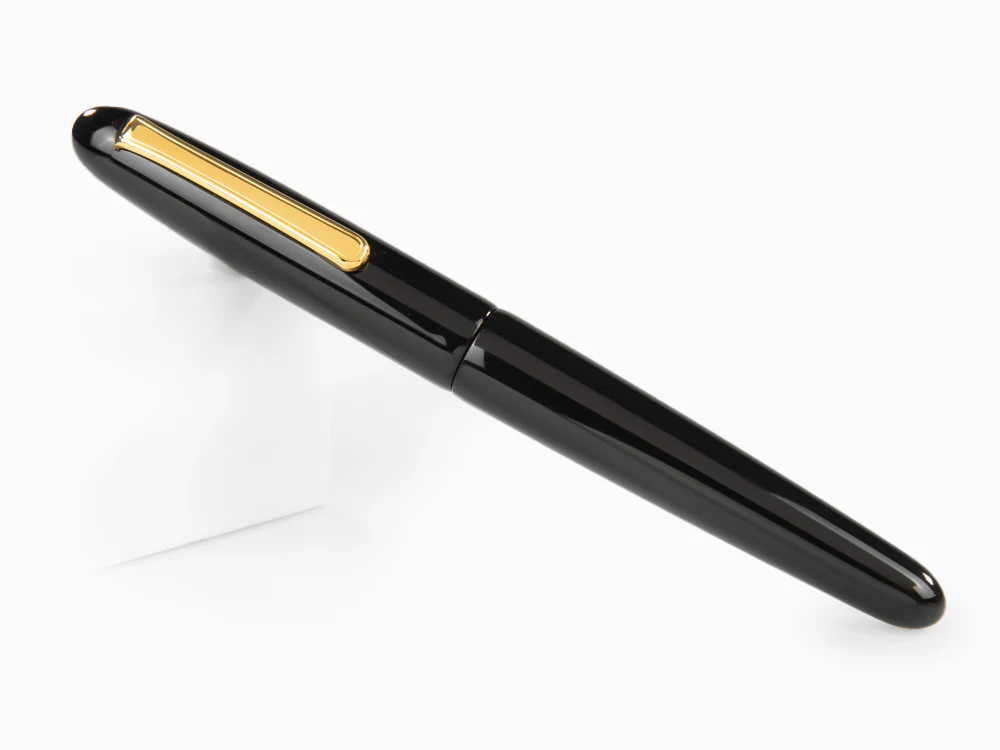 Nakaya Writer Kuro-Roiro Portable Fountain Pen, Ebonite - Image 3