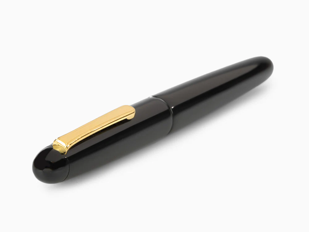 Nakaya Writer Kuro-Roiro Portable Fountain Pen, Ebonite - Image 6