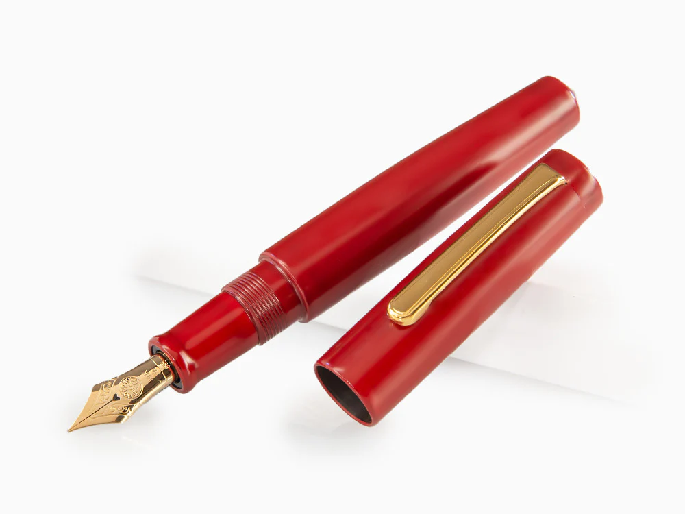 Nakaya Writer Piccolo Fountain Pen, Nurihanashi-Shu, Ebonite - Image 4