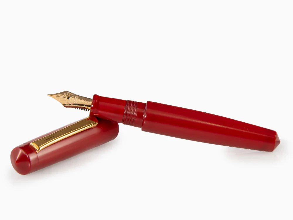 Nakaya Writer Piccolo Fountain Pen, Nurihanashi-Shu, Ebonite - Image 8