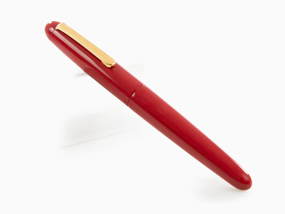 Nakaya Writer Portable Shu Fountain Pen, Ebonite, Gold - Image 3