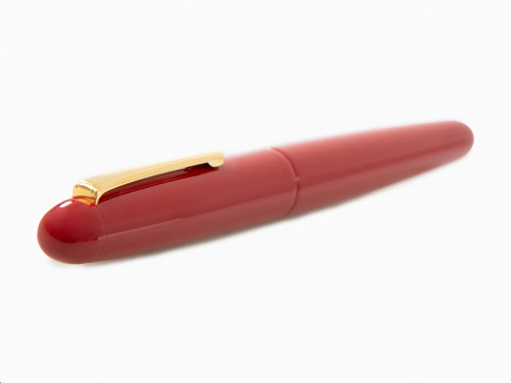 Nakaya Writer Portable Shu Fountain Pen, Ebonite, Gold - Image 6