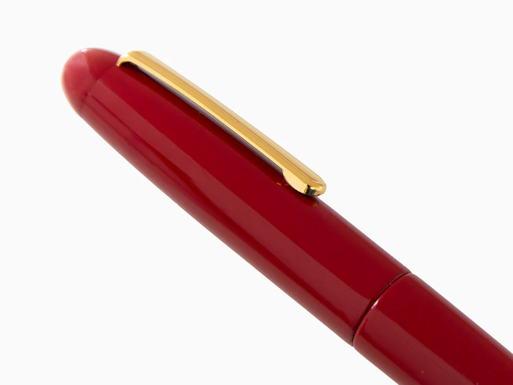 Nakaya Writer Portable Shu Fountain Pen, Ebonite, Gold - Image 7